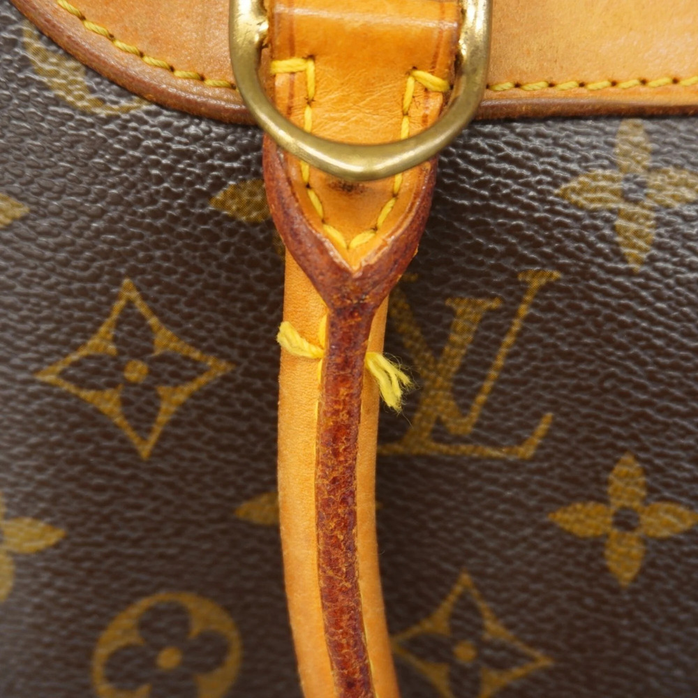 Louis Vuitton Monogram Deauville Handbag M47270 Brown Women's - Picture 8 of 13